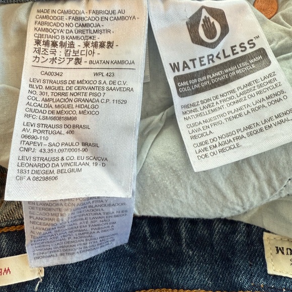 Women’s Levi’s Wedgie Straight Jeans, Size 32 - Picture 6 of 13